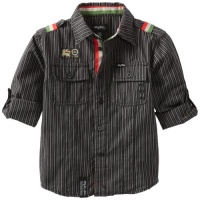 LRG Boys 2-7 Toddler Crooked Trails Long Sleeve Woven, Black, 3T LRG Boys 2-7 Toddler Crooked Trails Long Sleeve Woven, Black, 3T