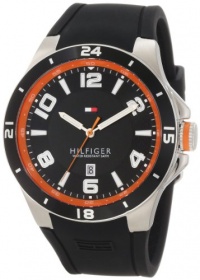 Tommy Hilfiger Men's 1790861 Sport Bezel and Silicon Strap Watch Tommy Hilfiger Men's 1790861 Sport Bezel and Silicon Strap Watch