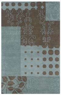 Rizzy Home PR0270 Pandora 8-Feet by 8-Feet Round Area Rug, Blue Rizzy Home PR0270 Pandora 8-Feet by 8-Feet Round Area Rug, Blue