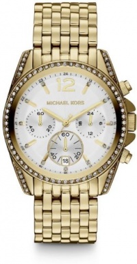 Michael Kors Mid-Size Golden Pressley Chronograph Glitz Women's watch #MK5835 Michael Kors Mid-Size Golden Pressley Chronograph Glitz Women's watch #MK5835