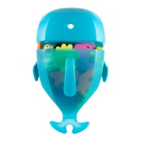 Boon Whale Pod Drain and Storage Bath Toy Scoop,Blue Boon Whale Pod Drain and Storage Bath Toy Scoop,Blue