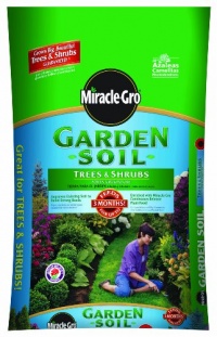 Miracle-Gro 73359300 Garden Soil Bag, Trees & Shrubs Miracle-Gro 73359300 Garden Soil Bag, Trees & Shrubs