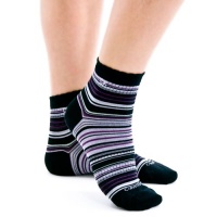 Calvin Klein Women's Micro Stripe Socks, Black, Medium Calvin Klein Women's Micro Stripe Socks, Black, Medium