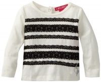 Baby Phat - Kids Baby-girls Infant Tee With Lace Trim, Cream, 18 Baby Phat - Kids Baby-girls Infant Tee With Lace Trim, Cream, 18
