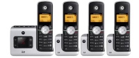 MOTOROLA L404 DECT 6.0 Cordless Phone with Caller ID, Digital Answering Machine and Speakerphone (4 Handset System) MOTOROLA L404 DECT 6.0 Cordless Phone with Caller ID, Digital Answering Machine and Speakerphone (4 Handset System)