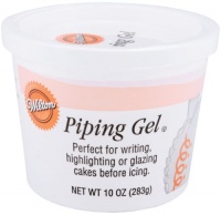 Wilton Clear Piping Gel, 10-Ounce Wilton Clear Piping Gel, 10-Ounce