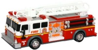 Toystate 14 Rush And Rescue Police And Fire - Hook And Ladder Fire Truck Toystate 14 Rush And Rescue Police And Fire - Hook And Ladder Fire Truck