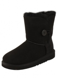 UGG Australia Infants' Bailey Button Toddler Suede Boots,Black,7 Child US UGG Australia Infants' Bailey Button Toddler Suede Boots,Black,7 Child US