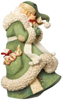 Enesco Heart of Christmas Santa with Kittens Figurine, 8.58-Inch Enesco Heart of Christmas Santa with Kittens Figurine, 8.58-Inch