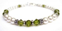 Damali Sterling Silver Freshwater Pearl Birthstone Bracelets Damali Sterling Silver Freshwater Pearl Birthstone Bracelets