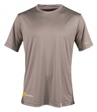 SUPreme Men's Aqua Armor UV Shield Short Sleeve Top, Smoke, Large SUPreme Men's Aqua Armor UV Shield Short Sleeve Top, Smoke, Large