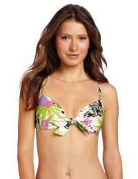 Nanette Lepore Women's Waikiki Reef Diva Bikini Top, Ivory, Small Nanette Lepore Women's Waikiki Reef Diva Bikini Top, Ivory, Small