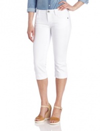 KUT from the Kloth Women's Natalie 5 Pocket Denim Crop, White, 10 KUT from the Kloth Women's Natalie 5 Pocket Denim Crop, White, 10