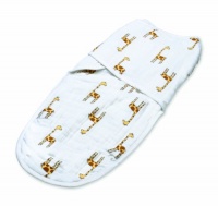 aden + anais Easy Swaddle Blanket, Jungle Jam Giraffe, Small/Medium aden + anais Easy Swaddle Blanket, Jungle Jam Giraffe, Small/Medium