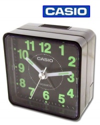 CASIO TQ140 Travel Alarm Clock - Black CASIO TQ140 Travel Alarm Clock - Black