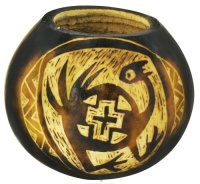 The Mate Factor Assorted Carved Gourd From Argentina -- 1 Piece The Mate Factor Assorted Carved Gourd From Argentina -- 1 Piece