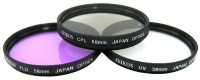 Zeikos ZE-FLK58 58mm Multi-Coated 3 Piece Filter Kit (UV-CPL-FLD) Zeikos ZE-FLK58 58mm Multi-Coated 3 Piece Filter Kit (UV-CPL-FLD)