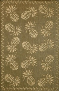 Thatcher Pineapple Wheat Indoor / Outdoor Rug Rug Size: 7'10 x 9'10 Thatcher Pineapple Wheat Indoor / Outdoor Rug Rug Size: 7'10 x 9'10
