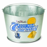 NBA Dallas Mavericks 2011 World Champions 17-Quart Pail On Court NBA Dallas Mavericks 2011 World Champions 17-Quart Pail On Court