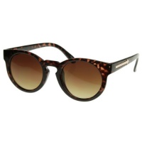 Womens Fashion Style Round Wayfarer Sunglasses w/ Key Hole Bridge Womens Fashion Style Round Wayfarer Sunglasses w/ Key Hole Bridge