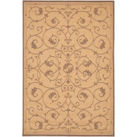 Couristan Recife Veranda Indoor/Outdoor Area Rug - Natural/Cocoa Couristan Recife Veranda Indoor/Outdoor Area Rug - Natural/Cocoa