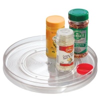 interDesign 54030 Linus Series 11-inch Clear Resipreme Turntable interDesign 54030 Linus Series 11-inch Clear Resipreme Turntable