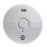 Kidde P3010H Worry-Free Hallway Smoke Alarm with Safety Light and 10 Year Sealed Battery