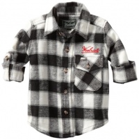 Woolrich Baby-Boys Infant Long Sleeve Flannel Top, Black, 24 Months Woolrich Baby-Boys Infant Long Sleeve Flannel Top, Black, 24 Months