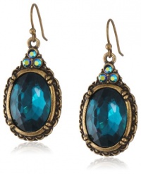 1928 Jewelry Crystal Oval Drop Earrings 1928 Jewelry Crystal Oval Drop Earrings