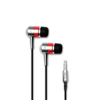 Hi-Fi Noise-Reducing Ear Buds For Kindle Fire, iPad, iPad 2, iPad3 and Touchscreen Tablets (Silver, Red) Hi-Fi Noise-Reducing Ear Buds For Kindle Fire, iPad, iPad 2, iPad3 and Touchscreen Tablets (Silver, Red)