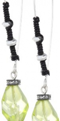 Kenneth Cole New York Limelight Faceted Bead Long Drop Earrings