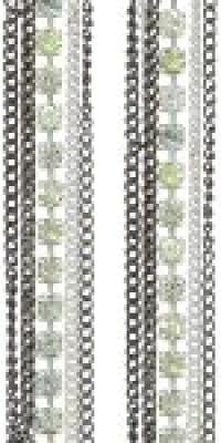 Kenneth Cole New York Shards Crystal Cup Multi-Chain Linear Drop Earrings Kenneth Cole New York Shards Crystal Cup Multi-Chain Linear Drop Earrings