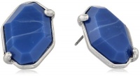 Kenneth Cole New York Oceans Blue Geometric Stone Stud Earrings Kenneth Cole New York Oceans Blue Geometric Stone Stud Earrings