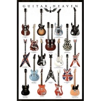Guitar Heaven, Music Poster Print, 24 by 36-Inch Guitar Heaven, Music Poster Print, 24 by 36-Inch