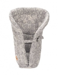 ERGObaby Original Heart2Heart Infant Insert, Galaxy Grey (new logo)