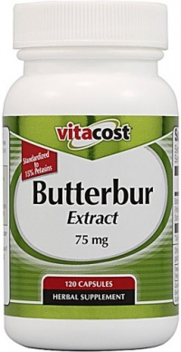 Vitacost Butterbur Extract - Standardized -- 75 mg - 120 Capsules Vitacost Butterbur Extract - Standardized -- 75 mg - 120 Capsules