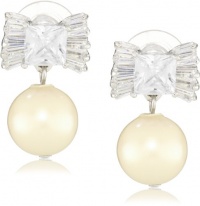 Kate Spade New York Le Soir Bridal Bow Drop Stud Earrings Kate Spade New York Le Soir Bridal Bow Drop Stud Earrings