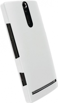 Krusell 89633 Color Cover Slim Case for Sony Xperia S - 1 Pack - Retail Packaging - White Krusell 89633 Color Cover Slim Case for Sony Xperia S - 1 Pack - Retail Packaging - White