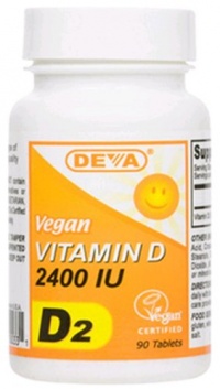 Deva Vegan Vitamins Vegan Vitamin D 2400 IU, 90-Count Deva Vegan Vitamins Vegan Vitamin D 2400 IU, 90-Count