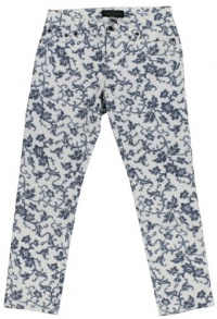Lauren Jeans Co. Women's Petite Paisley Modern Straight Ankle Jeans Lauren Jeans Co. Women's Petite Paisley Modern Straight Ankle Jeans