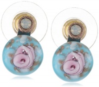Betsey Johnson Vintage Bows Flower Orbital Drop Earrings Betsey Johnson Vintage Bows Flower Orbital Drop Earrings