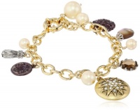Carolee Brown Eyed Girl Charm Bracelet, 7.5 Carolee Brown Eyed Girl Charm Bracelet, 7.5