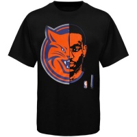 NBA Majestic Kemba Walker Charlotte Bobcats Logo Man T-Shirt - Black NBA Majestic Kemba Walker Charlotte Bobcats Logo Man T-Shirt - Black