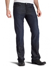 7 For All Mankind Men's Standard Classic Straight Leg Jean in Worn Mercer 7 For All Mankind Men's Standard Classic Straight Leg Jean in Worn Mercer