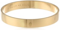 kate spade new york As Good As Gold Gold-Tone Idiom Bangle Bracelet kate spade new york As Good As Gold Gold-Tone Idiom Bangle Bracelet