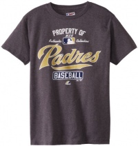 MLB Majestic San Diego Padres 2013 Authentic On-Field Property Of T-Shirt - Heathered Gray MLB Majestic San Diego Padres 2013 Authentic On-Field Property Of T-Shirt - Heathered Gray