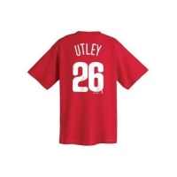 Chase Utley Philadelphia Phillies Big & Tall Name and Number T-Shirt