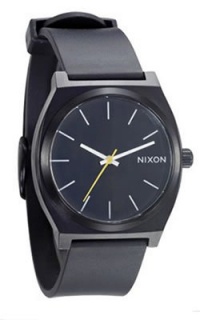 Nixon Men's A119-000 Minimal The Time Teller Analog Black Dial Watch Nixon Men's A119-000 Minimal The Time Teller Analog Black Dial Watch
