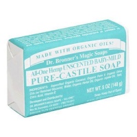 Dr. Bronner's Magic Soaps Pure-Castile Soap, All-One Unscented Baby-Mild, 5-Ounce Bars (Pack of 6) Dr. Bronner's Magic Soaps Pure-Castile Soap, All-One Unscented Baby-Mild, 5-Ounce Bars (Pack of 6)