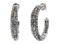 Balissima By Effy Collection Sterling Silver and 18k Yellow Gold Earrings Balissima By Effy Collection Sterling Silver and 18k Yellow Gold Earrings